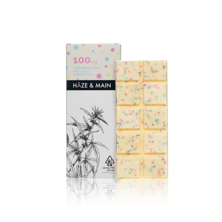 Haze & Main THC Chocolate Bar