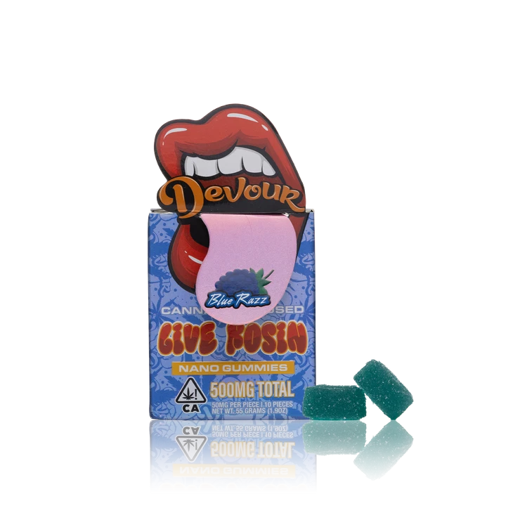 Live Rosin Nano Gummies