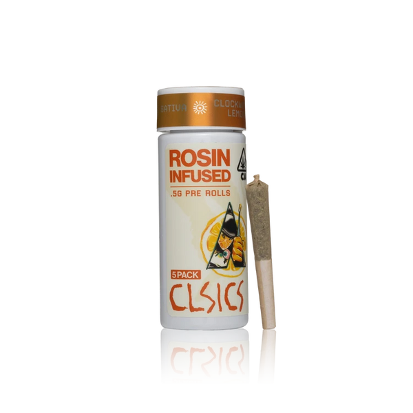 Rosin Infused Pre-rolls 5PK.
