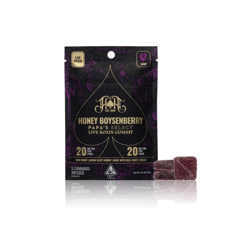Solventless Live Rosin Gummies