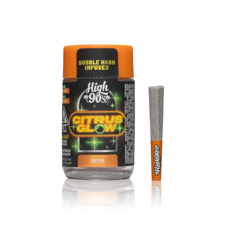 BUbble Hash Infused Pre-Rolls 5 Pack