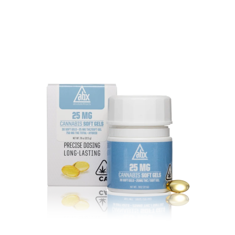 Soft Gel 25 mg THC